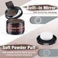 thumbnail image 5 of Instantly Hair Powder, Root Touch Up Hair Color Hairline Powder, Women Men Hair Powder Elevates Hairline for Women Men Thinning Hair, Medium Brown, 5 of 11