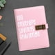 thumbnail image 4 of Money Challenge Budget - Libreta de ahorros para planificador (con candado), 100 sobres, color rosa, 4 of 6
