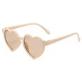 thumbnail image 1 of Gafas de sol Sunnimix Corazón Niñas Diario Premium Beige, 1 of 8