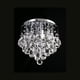 thumbnail image 3 of Candil de Cristal Cortado Gamalux Williams Krystal Pastel de 3 Luces, 3 of 5