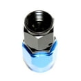 thumbnail image 4 of BLACK/BLUE -8AN Straight Swivel Oil/Fuel/Gas Line Hose End Male Fitting Adapter, 4 of 6
