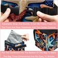 thumbnail image 4 of Starfish Foldable Car Garbage Can with Lid, Leak-proof Mini Trash Can, Hanging Storage Bag - Trash Can for Car, 4 of 6
