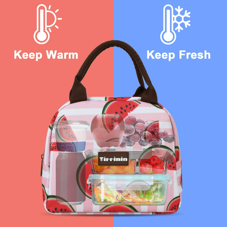 Insulated Lunch Box for Women | Lunch Bags for Women, Girls, Teens | Cute Lunch Tote Purse Cooler for School, Work, Office, Adult, Women's, Size: 19