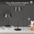 thumbnail image 4 of Lámpara de mesa inalámbrica Philips con 2 pulgadas de altura ajustable y táctil, 4 of 8