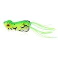 thumbnail image 2 of Señuelo de Pesca Artificial Crankbaits Forma de rana Linda Ojos 3D Macarena Verde, 2 of 7