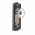 thumbnail image 2 of Grandeur 814850 Parthenon Solid Brass Rose Privacy Door Knob Set - Brass, 2 of 7