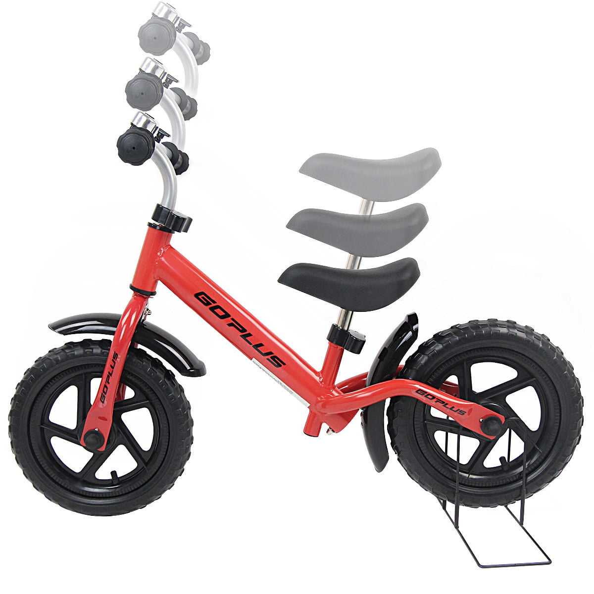 Goplus 12 Kids Balance Bike No Pedal Learn To Ride Pre Bike Adjustable Seat Bike Stand Walmart