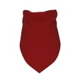 thumbnail image 3 of Bingfone Maroon-Washable Dog Scarf Triangle Adjustable Puppy Bandana Bib Handkerchief For Medium Large Dog Cat, 3 of 9