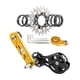 thumbnail image 2 of Tensor de Cadena de Bicicleta Shamjiam de Conversión de Una Sola Velocidad 22T Dorado, 2 of 8