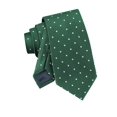 thumbnail image 4 of Corbata Tommy Hilfiger Festive Dot Verde Caza, 4 of 5