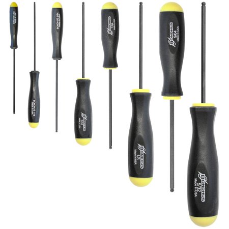 UPC: 0037231106324 | Bondhus 10632 Set of 8 Balldriver Screwdrivers ProGuard Finish sizes .050-5/32