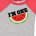 thumbnail image 4 of Inktastic I'm One 1st Birthday Watermelon Boys or Girls Baby Bodysuit, 4 of 5