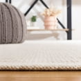 thumbnail image 4 of SAFAVIEH Vermont York Solid Area Rug, Ivory, 6' x 6' Square, 4 of 8