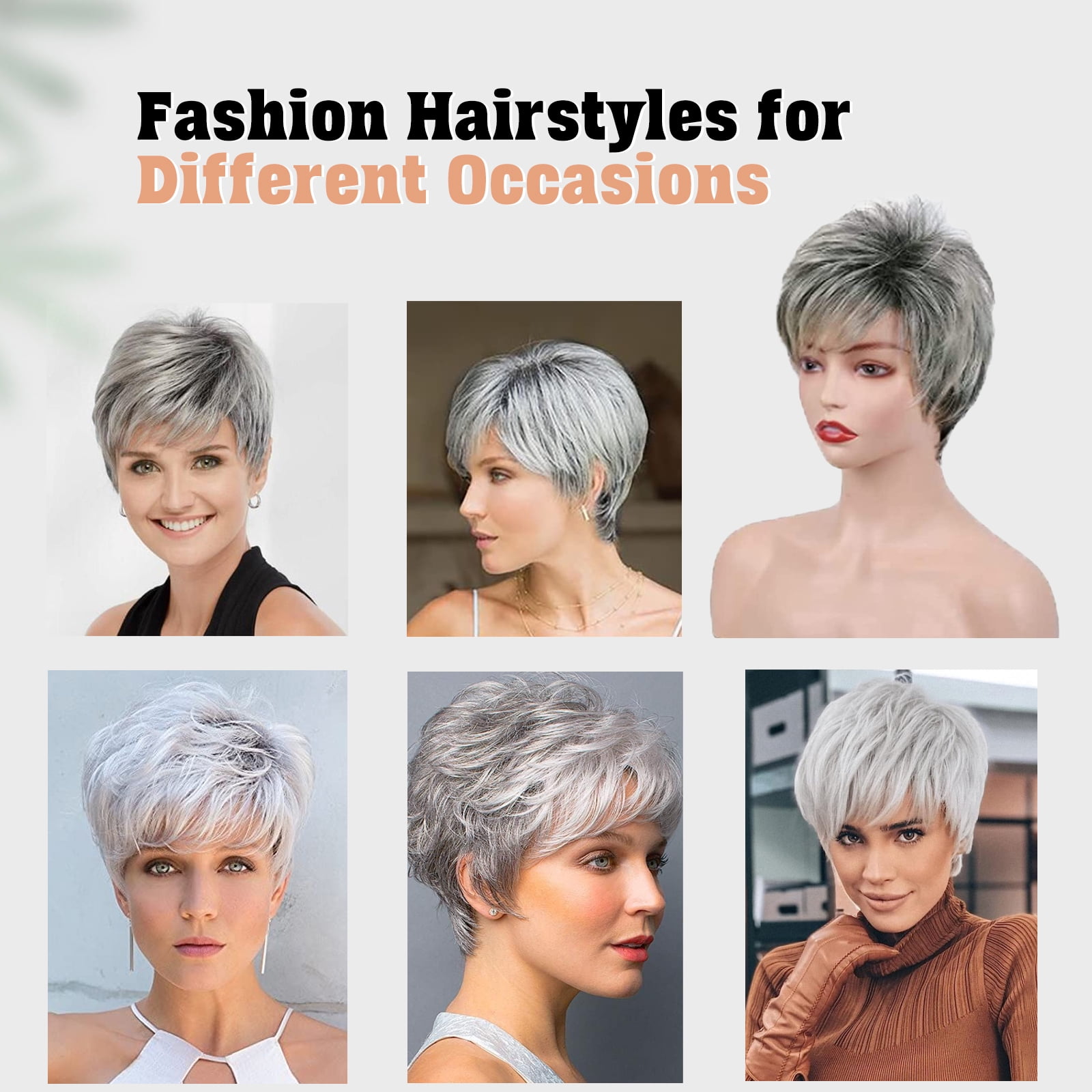 Women's Fashion Wig Synthetic Hair Long Wigs Wave Curly Wig