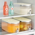 thumbnail image 2 of 5L Large Capacity Refrigerator Water Dispenser with Tap – Versatile Beverage Bucket for Lemonade, Cola, Fruit Tea – Modern Sleek Design, Easy to Clean, Includes Iron Stand – Ideal for Home/Office, 2 of 6