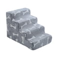 thumbnail image 3 of Bunblic Dog Stairs for Small Dogs Pet Ramp Pet Stairs for Puppy Small Pet 4 step, 3 of 8