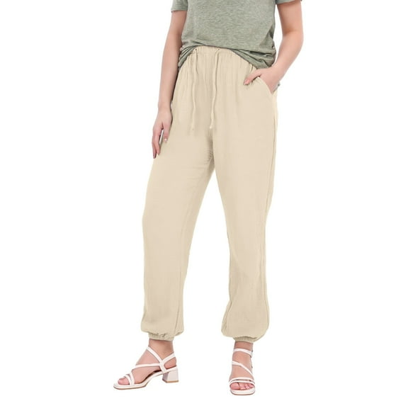 Women Pants Women Casual Pants White Baggy Pants Women Trouser Style Lounge Pants Women Wide Leg Womens Pants Summer Clothes for Women