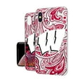 thumbnail image 7 of Wisconsin Badgers iPhone Paisley Design Clear Case, 7 of 7