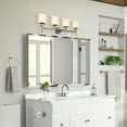 thumbnail image 5 of Design House Aubrey 4-Light Transitional Indoor Dimmable Bath Vanity Light, Polished Chrome, 5 of 25
