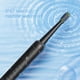 thumbnail image 4 of Cepillo de dientes eléctrico con 5 modos y 2 cabezas de cepillo, 45000/min, batería de 60 días, impermeable IPX7, carga USB, blanco, 4 of 8