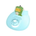 thumbnail image 5 of Xfvqtps Sun Visor Hat with Fan for Kids Built in USB Charging Fan Cute Dinosaur Decor Adjustable Large Brim Empty Top Sun Protection Travel Beach Summer Fan Hat for 3-8 Years Sky Blue, 5 of 5