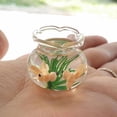 thumbnail image 2 of Accessoire de Mini Aquarium Miniature en Résine Jouet pour Maison de Poupée 1/6 1/12 Clève Perles Multiplication compatible avec Machine Jeu de Conscience Corporelle Bâton de Pluie pour Enfants Artisanat Ensemble de Couture pour Garçons Construction pour, 2 of 3