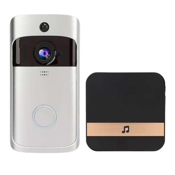 Videoportero, cámara de seguridad con videoportero inalámbrico inteligente con WIFI, timbre visual diseñado a medida