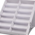 thumbnail image 4 of 12 Ranuras Gafas de terre Caja de almacenaento Contenedor con función de soporte Colector Estuche de exhibición plegable Organizador Gafas para tienda blanco Macarena Estuche de almacenamiento para gafas de sol, 4 of 8
