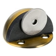 thumbnail image 4 of Magnetic Door Stopper Catch, 2 Pack Stainless Steel Floor Door Stops, Brass Tone, 4 of 5