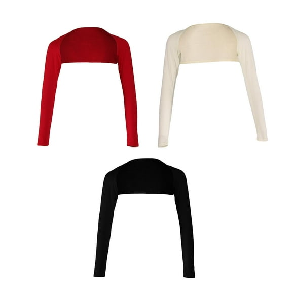 Mangas de brazo Fernando 3 Uds Transpirable Elástico Completo Encogimiento de hombros para Ciclismo Equitación deportes