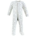 thumbnail image 5 of Hudson Baby Unisex Baby Cotton Sleep and Play, Mint Gray Milk And Cookies, 0-3 Months, 5 of 5