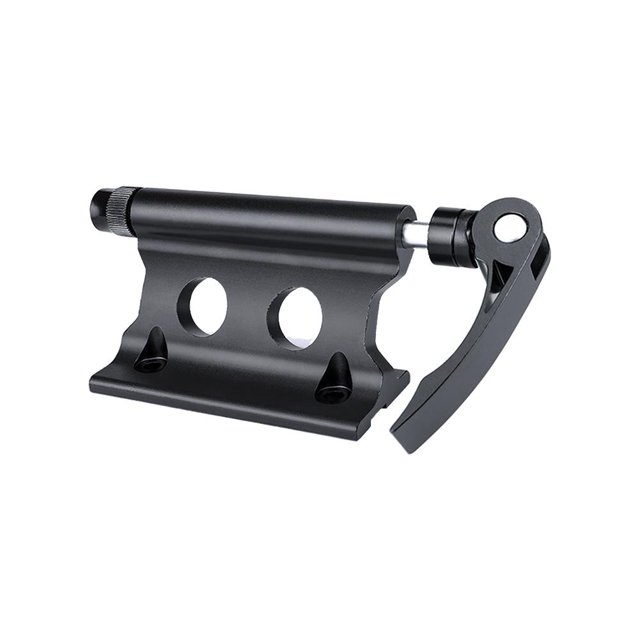 Portabicicletas de aluminio horquilla delantera fija bicicleta coche techo aleación bicicleta Clip negro Hugtrwg Para estrenar