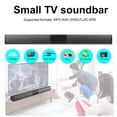 thumbnail image 5 of Wireless Bluetooth Soundbar with Subwoofer, 4 Speaker Surround System, 2000mAh Battery, FM Radio, TF Card, AUX Input, Remote Control for TV, Home Theater, PC, 5 of 12