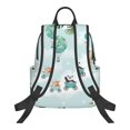 thumbnail image 3 of Daiia Animals Riding Across The Sky School Backpack for Men and Women Lightweight Backpack Durable Backpack Water-Resistant,Travel,Work Bag, 3 of 9