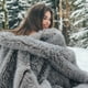 thumbnail image 2 of Manta Bedsure Soft Grey Size para invierno, 270 x 230 cm, 2 of 6