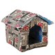 thumbnail image 5 of Billuyoard Casa Plegable Para Mascotas Casa Para Gatos Sana E Higiénica Segura Y No Tóxica Para Actividades Al Aire Libre Inglaterra A M Inglaterra A METRO 2Conjunto, 5 of 6