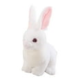 thumbnail image 2 of Conejos de Pascua de peluche, muñeco de peluche abrazable, conejito de Pascua para la hora de dormir Blanco 32cm, 2 of 9