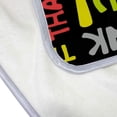 thumbnail image 5 of SKYSONIC Velvet Plush Throw Thermal Blanket - 4x5FT - Decorative Crossed Words Printed for Couch Bed Sofa Car, 5 of 5