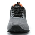 thumbnail image 3 of Kricely Men's Trail Running Shoes Fashion Walking Hiking Sneakers for Men Tennis Cross Training Shoe Outdoor Snearker Mens Casual Workout Footwear Grey Size 9, 3 of 5