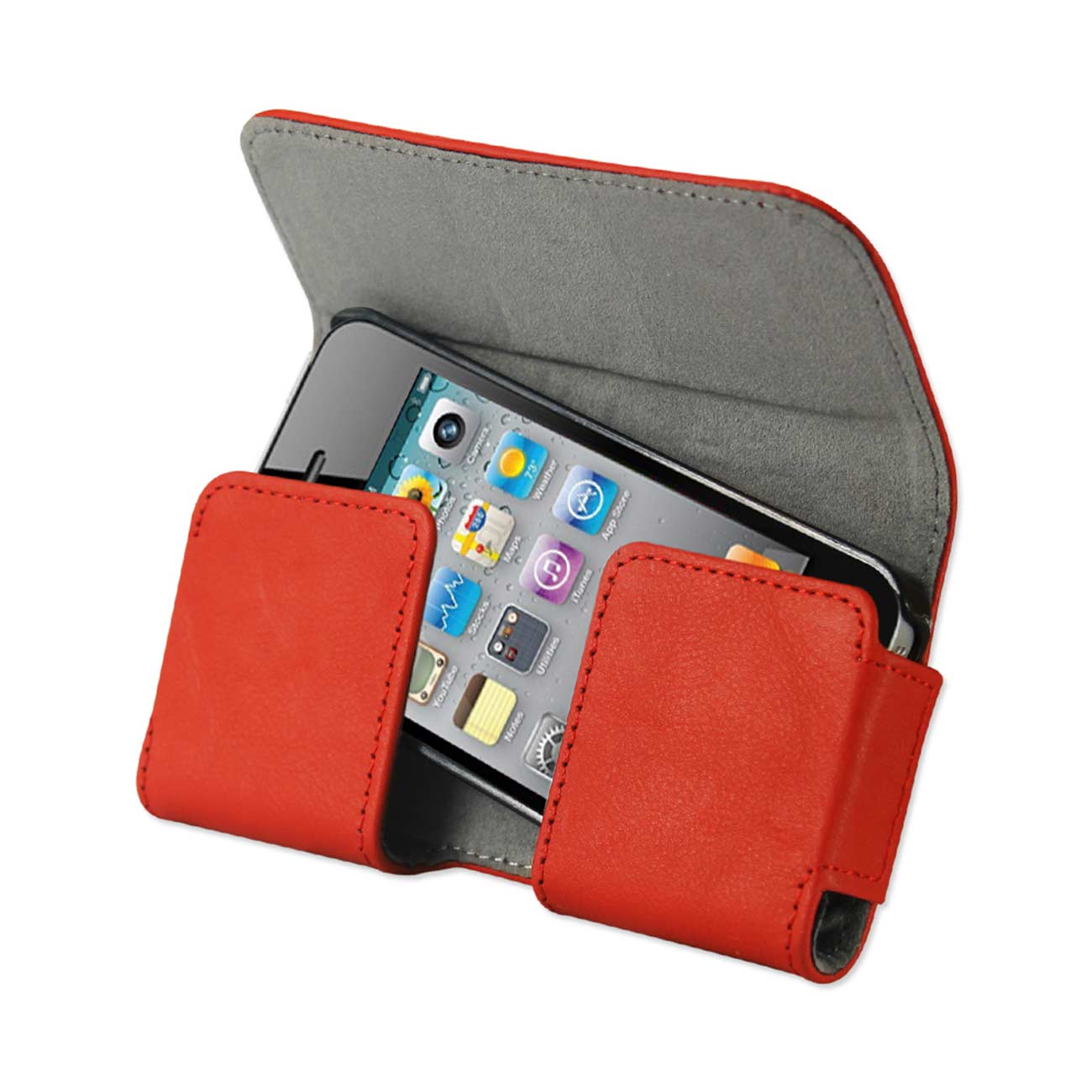 Horizontal Pouch With Easy Take Out Design Samsung Galaxy S Iii I9300 Plus Orange - image 2 of 3