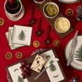 thumbnail image 3 of Spode Christmas Tree Holiday Serving Dishes - 7-Piece Set, Beige/Green, Ceramic Serving Bowl - Dip Bowls - Holiday Dinnerware, Dishwasher and Microwave Safe, Festive Tableware, 3 of 5