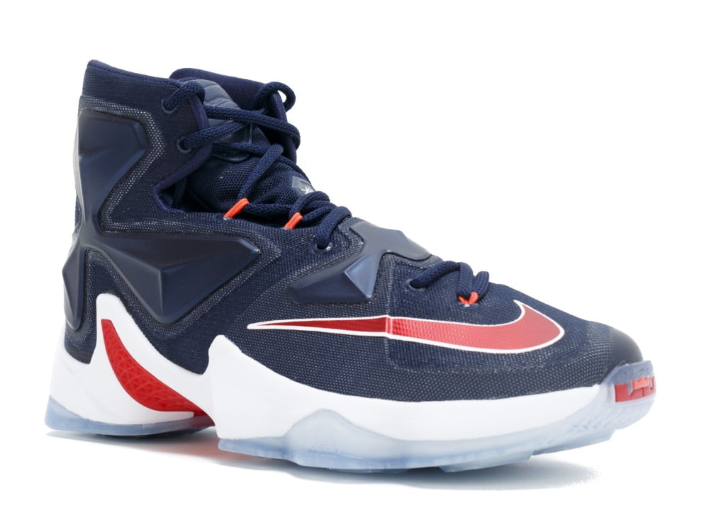 red and white lebron shoes
