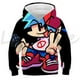 thumbnail image 3 of Nueva sudadera con capucha con estampado 3D Friday Night Funkin para niños, ropa para niños, sudadera de moda para niños, ropa de calle, juego de anime, camisetas de gran tamaño, 3 of 5