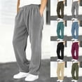 thumbnail image 5 of Kids Boys Corduroy Pants Elastic Sweatpants School Pants Size 9-10 Years Boys Clothes, 5 of 5
