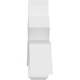 thumbnail image 3 of 84"W x 21"H x 6"D x 6"F, 6/12 Pitch, Alberta Architectural Grade PVC Gable Bracket, 3 of 8
