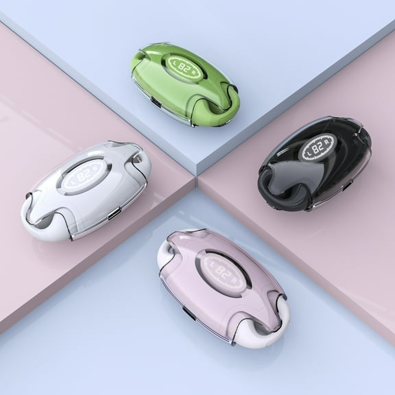 Ikling Wireless Earbuds Bluetooth Headphones 48hrs Sport Earphones with LED Display Open-Ear Buds Black