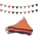 thumbnail image 1 of Banderines de tela de 8.5 pies de Uxcell para colgar, color de otoño para decoraciones de Navidad, baby shower, fiesta de aniversario, 10 piezas, 1 of 7
