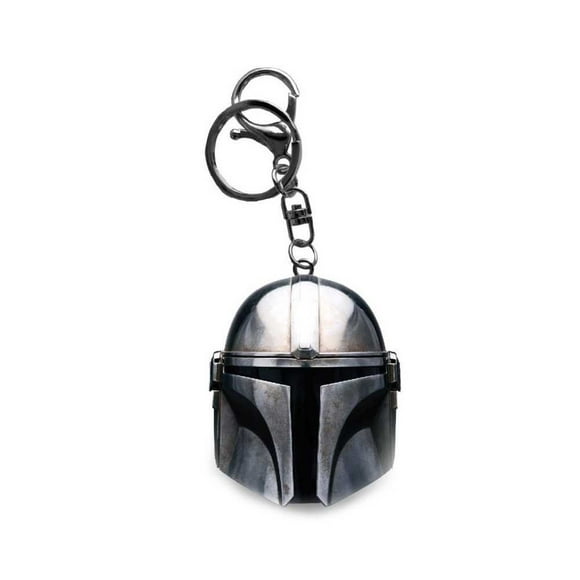 Star Wars, THE MANDALORIAN HELMET KEYCHAIN Lucasfilms Official Disney Key Ring