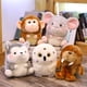 thumbnail image 2 of Peluche Panda conejo hámster pingüino peluche juguete simulación Animal suave muñeca cerdo tamaño pequeño para niños zhangyuxiang LED, 2 of 2