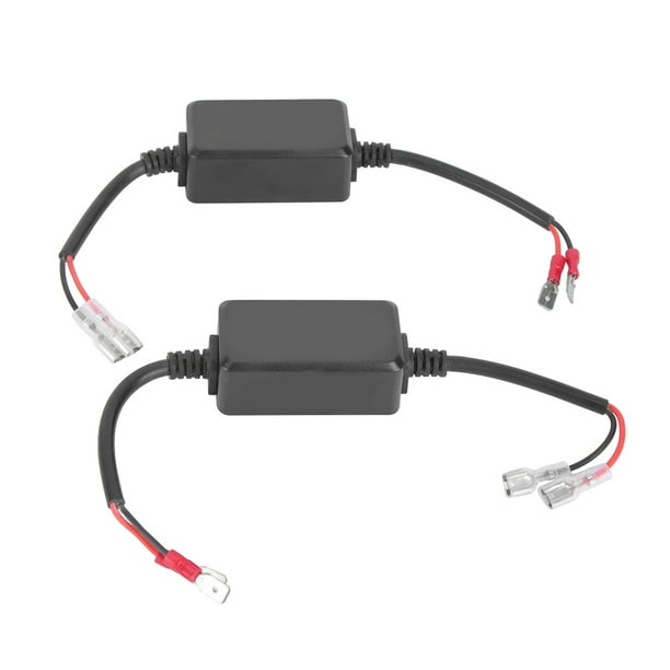Decodificador de luz LED para coche H1/H3, cancelador sin errores, resistencias antiparpadeo Jadeshay A